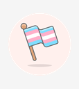 flag,stick,transgender