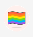 flag,lgbtq,wave