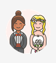 gown,lesbian,suit,wedding