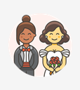 gown,lesbian,suit,wedding