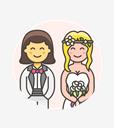 gown,lesbian,suit,wedding