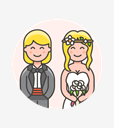 gown,lesbian,suit,wedding