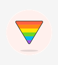 lesbian,lgbtq,sign,triangle