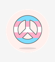 peace,sign,transgender