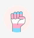 fist,flag,hand,transgender