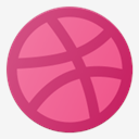 dribbble,logo,media,social