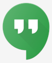 hangout,logo,media,social