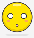 hushed,face