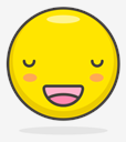 relieved,face
