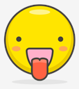 face,with,tongue
