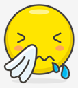 sneezing,face