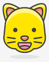 grinning,cat,face