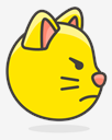 pouting,cat,face