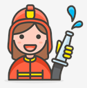 woman,firefighter