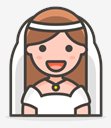 bride,with,veil