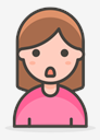 woman,pouting