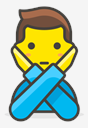 man,gesturing,NO