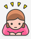 woman,bowing