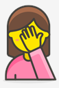 woman,facepalming