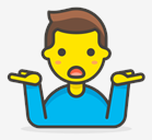 man,shrugging