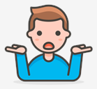 man,shrugging