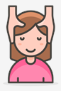 woman,getting,massage