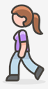 woman,walking