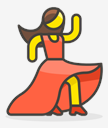 woman,dancing