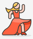 woman,dancing