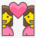 couple,with,heart,woman