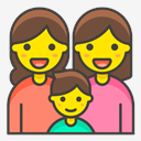 family,woman,boy