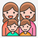 family,woman,boy