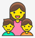 family,woman,boy