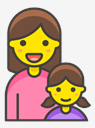 family,woman,girl