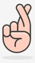 crossed,fingers
