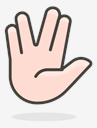 vulcan,salute