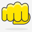 oncoming,fist