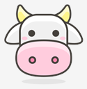 cow,face