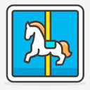 carousel,horse