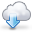 arrow,cloud,download,weather
