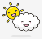 sun,behind,cloud
