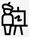 easel