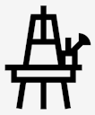 easel