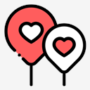 heart,balloon