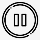 pause,button