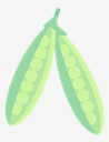 peas
