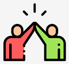 high,five