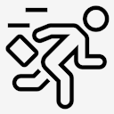 running