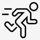 running