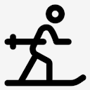 skiing